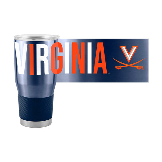 Virginia 30oz Overtime Stainless Steel Tumbler - Logo Brands - Flyclothing LLC