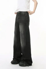 Wide Leg Jeans with Pockets - Trendsi - Flyclothing LLC