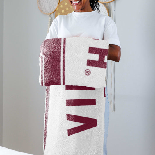 Virginia Tech Luxe Prime Dreams Throw - Logo Brands - Flyclothing LLC