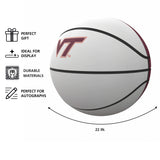 Virginia Tech Mini Size Autograph Basketball - Logo Brands - Flyclothing LLC