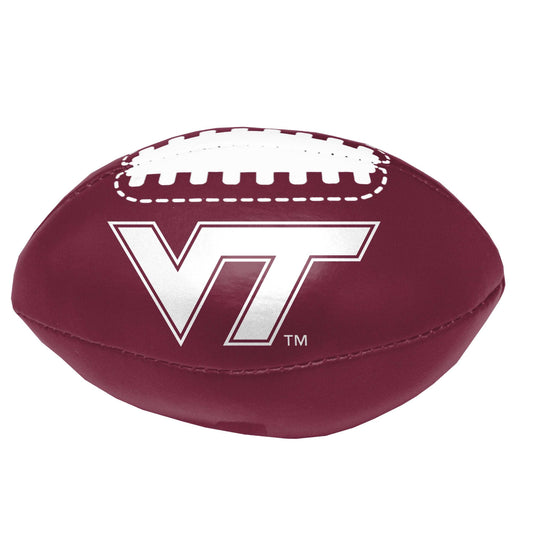 Virginia Tech Two Logo Micro Soft Football - Logo Brands - Flyclothing LLC