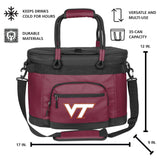 Virginia Tech 35 Can Flex Cooler - Logo Brands - Flyclothing LLC