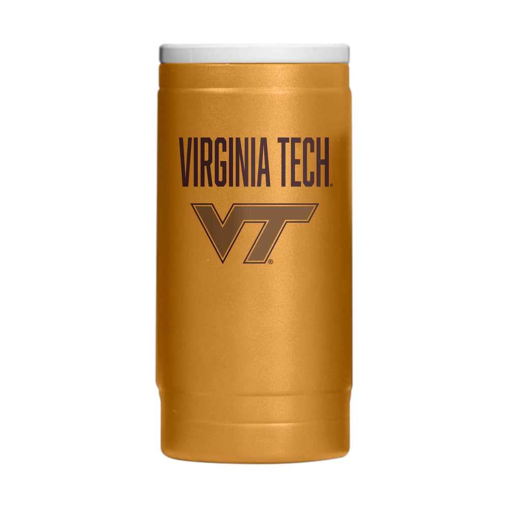 Virginia Tech Huddle Powder Coat Slim Can Coolie - Logo Brands - Flyclothing LLC