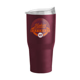 Virginia Tech Softball 30oz Powder Coat Tumbler