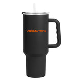 Virginia Tech Black 40oz Flipside Powder Coat Tumbler - Logo Brands - Flyclothing LLC
