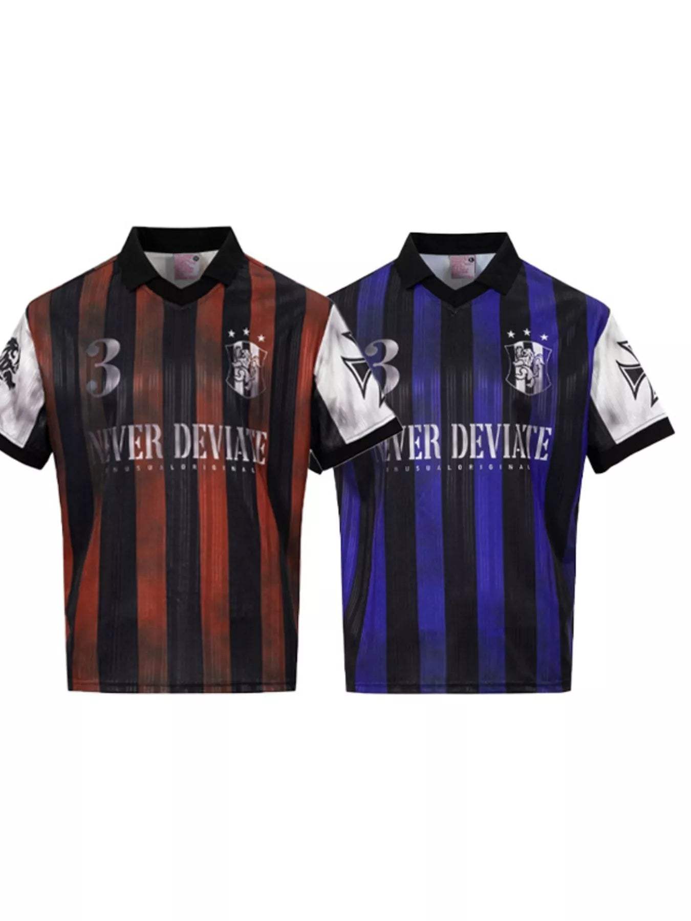 Men's Striped Soccer Jersey T-Shirt - Trendsi - Flyclothing LLC