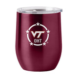 Virginia Tech/OHT 16oz Logo Curved Beverage Tumbler