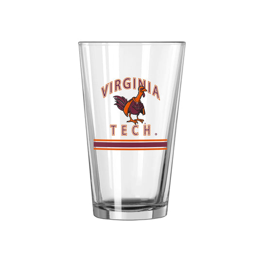 Virginia Tech Vault 16oz Archway Pint Glass - Logo Brands - Flyclothing LLC