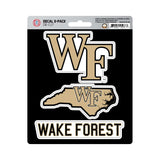 Wake Forest University Decal 3-pk