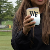 Wake Forest 16oz Colorblock Stainless Curved Beverage