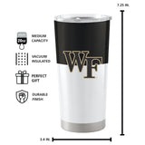 Wake Forest 20oz Colorblock Stainless Tumbler