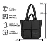 Washington Puff Black Tote
