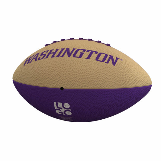 Washington Pinwheel Junior Size Rubber Football - Logo Brands - Flyclothing LLC