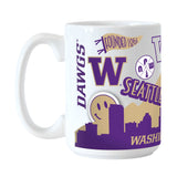 Washington 15oz Native Sublimated Mug - Logo Brands - Flyclothing LLC