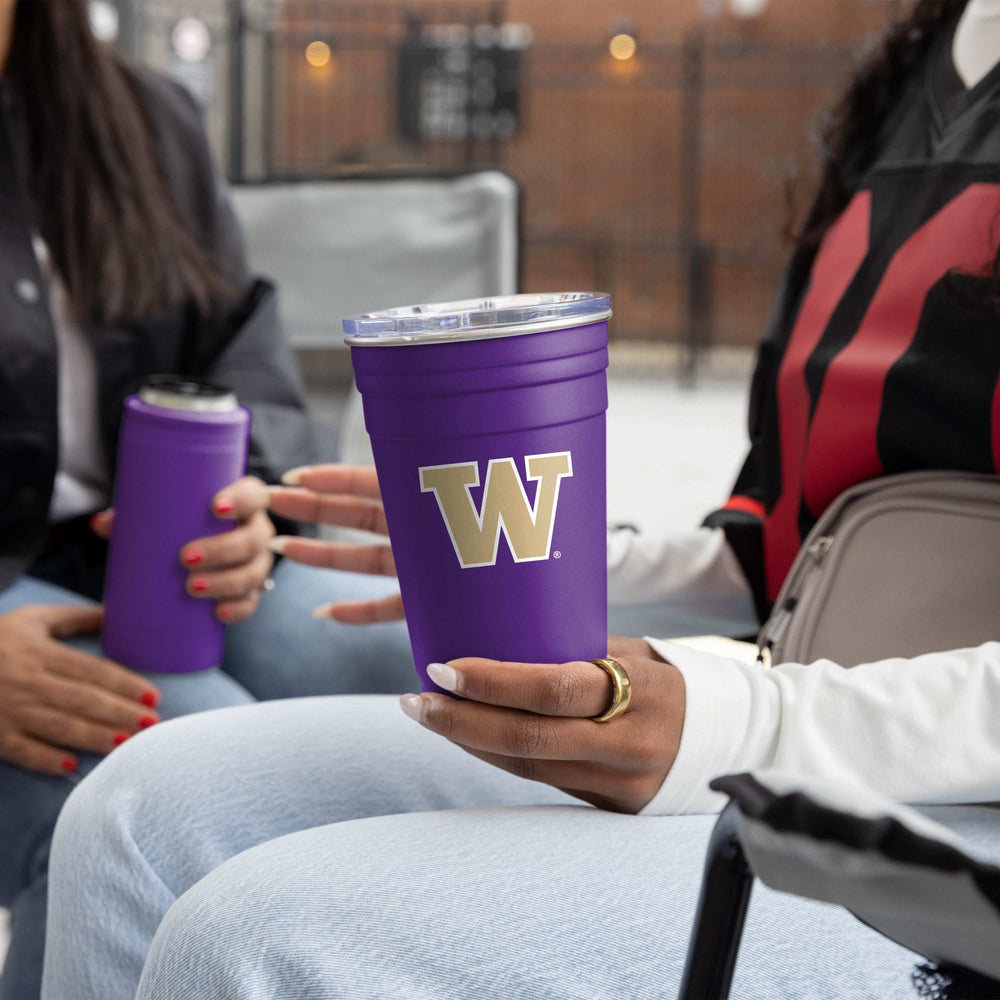 Washington 22oz Flipside Stainless Cup - Logo Brands - Flyclothing LLC