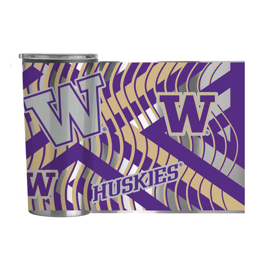 U of Washington Flex 20oz Plastic Wall Stainless Tumbler - Logo Brands - Flyclothing LLC