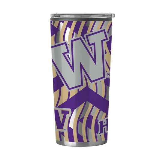 U of Washington Flex 20oz Plastic Wall Stainless Tumbler - Logo Brands - Flyclothing LLC