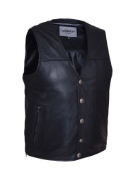 6033.CW - Mens Premium Leather Vest