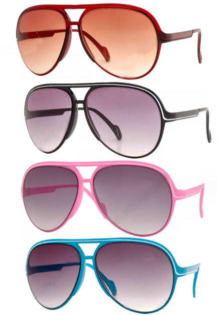 Neon Aviator Sunglasses - HB Sunglasses - Flyclothing LLC