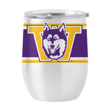 Washington 16oz Vault Stripe Stainless Curved Beverage