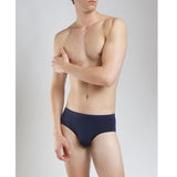 SilkCut Modal Briefs – 4-Pack in Black, Navy, White, and Grey