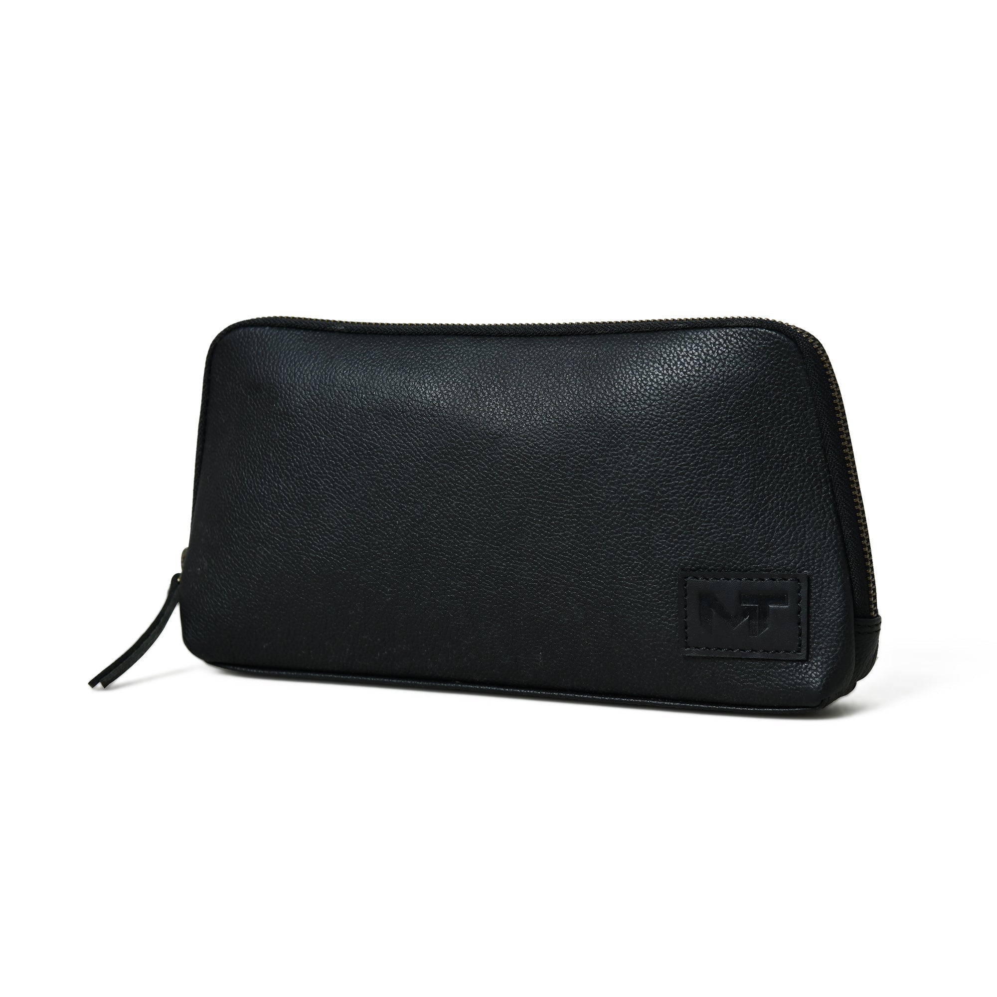 Classic Black Leather Clutch - Classy Leather Bags - Flyclothing LLC
