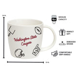 Washington State 18oz Playmaker Mug