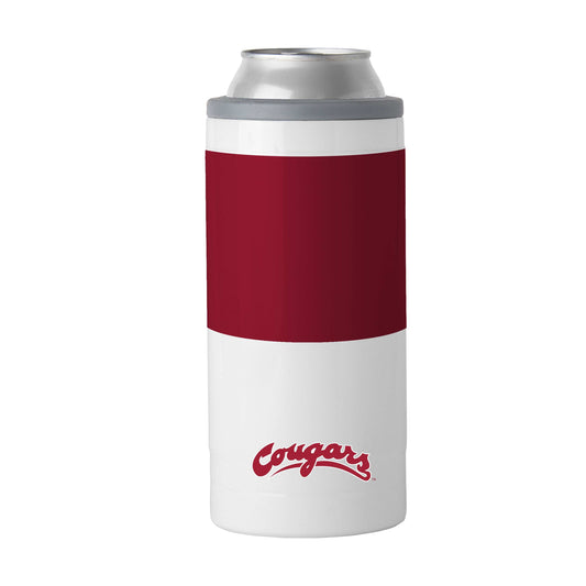 Washington State 12oz Colorblock Slim Can Coolie - Logo Brands - Flyclothing LLC