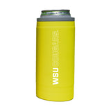 Washington State 12oz Cru Stacked Soft Touch Slim Coolie
