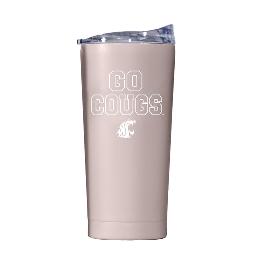 Washington State 20oz Dusk Stencil Powder Coat Tumbler - Logo Brands - Flyclothing LLC