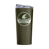 Washington State 20oz Olive Badge Powder Coat Tumbler
