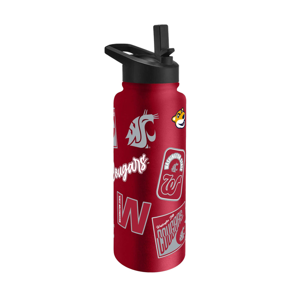 Washington State 34oz Dreamweave Quencher Bottle - Logo Brands - Flyclothing LLC