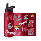 Washington State 34oz Dreamweave Quencher Bottle - Logo Brands - Flyclothing LLC