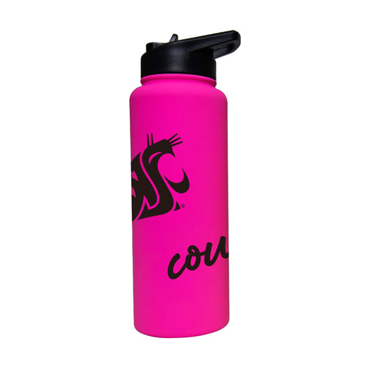 Washington State 34oz Electric Bold Soft Touch Quencher - Logo Brands - Flyclothing LLC