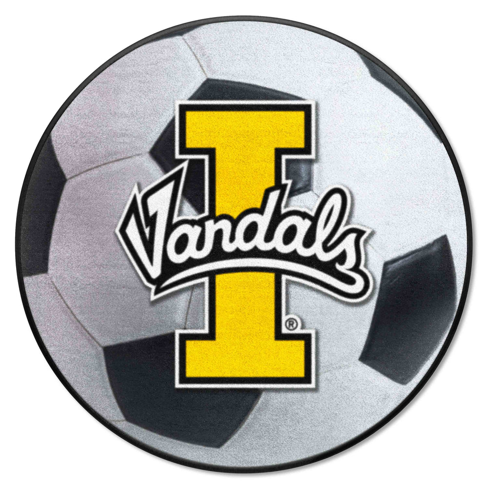 Idaho Vandals Soccer Ball Rug - 27in. Diameter - Idaho