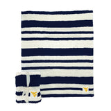 West Virginia Cable Knit Throw 50x60 - Logo Brands - Flyclothing LLC