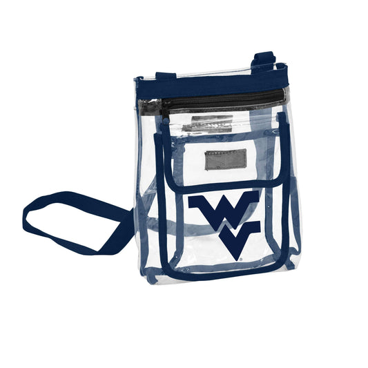 West Virginia Gameday Clear Crossbody - Logo Brands - Flyclothing LLC