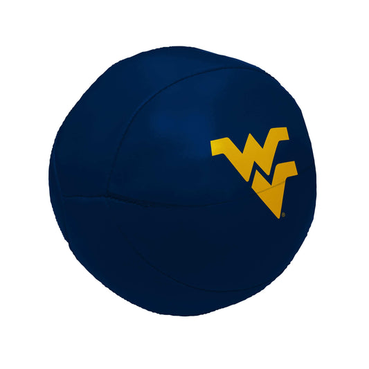 West Virginia University Navy Micro Soft Basketball f/ Primary Logo - Logo Brands - Flyclothing LLC