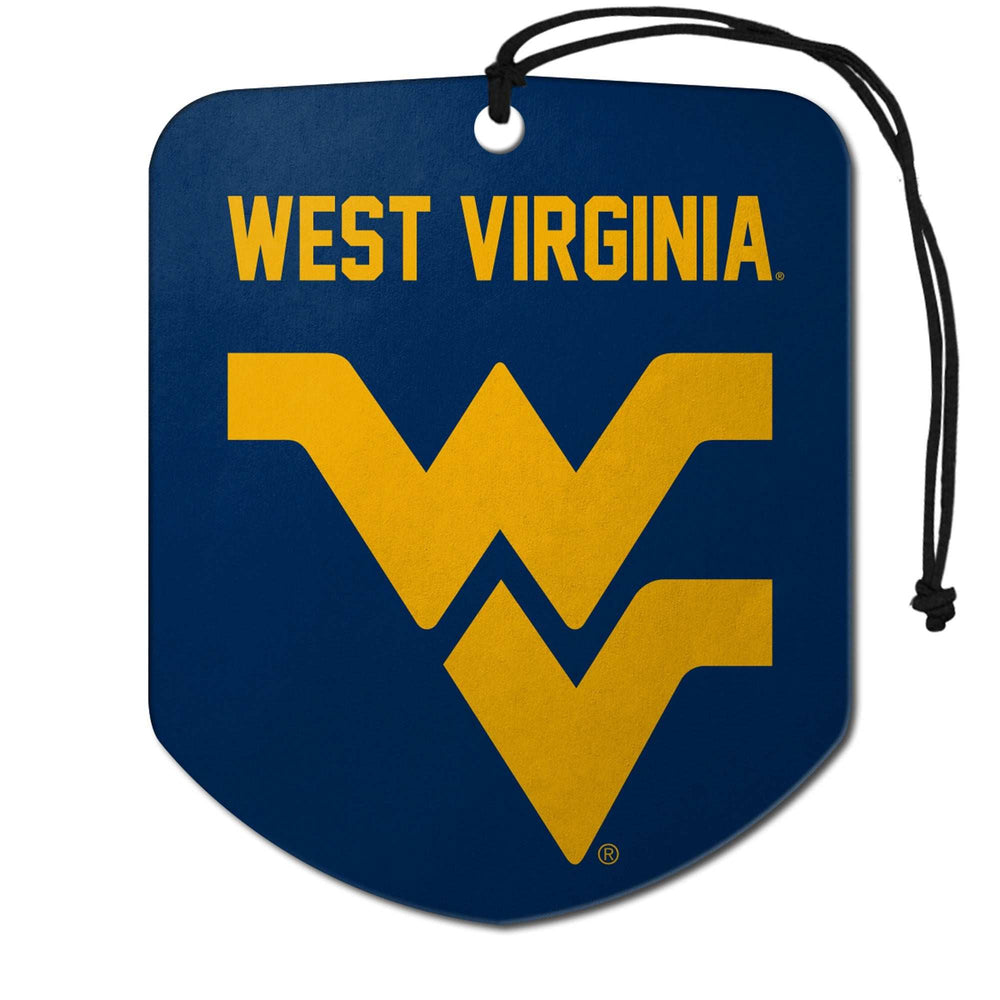 West Virginia University Air Freshener 2-pk - Logo Brands - Flyclothing LLC
