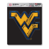 West Virginia University 3D Decal