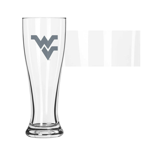 West Virginia 16oz Frost Pilsner Glass - Logo Brands - Flyclothing LLC