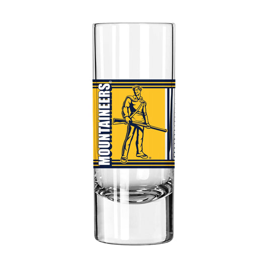 West Virginia 2.5oz Hero Shooter Glass - Logo Brands - Flyclothing LLC