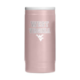 West Virginia  Stencil Powder Coat Slim Can Coolie