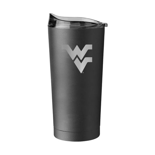 West Virginia 20oz Black Powder Coat Tumbler - Logo Brands - Flyclothing LLC