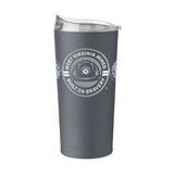 West Virginia Built on Bravery 2025 20oz Powder Coat Tumbler - Logo Brands - Flyclothing LLC