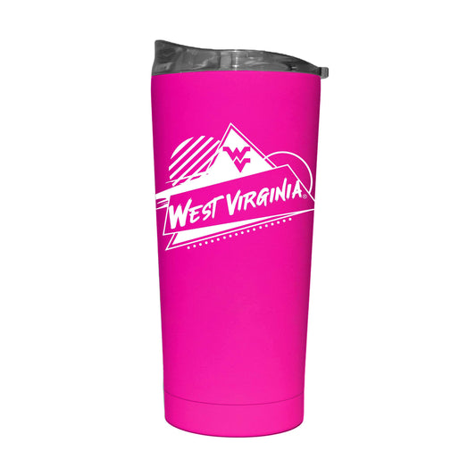 West Virginia 20oz Electric Rad Soft Touch Tumbler - Logo Brands - Flyclothing LLC
