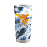 West Virginia 20oz Tie Dye Stainless Steel Tumbler