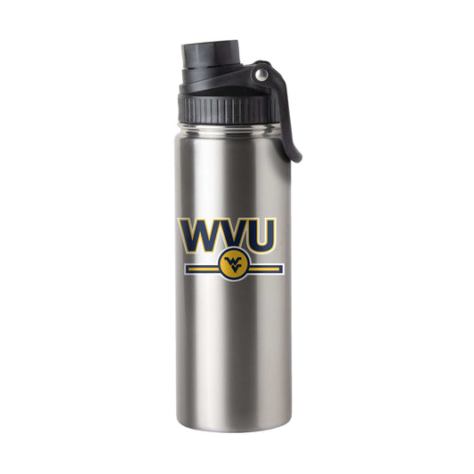 West Virginia 21oz Campus Colors Letterman Twist Top Bottle - Logo Brands - Flyclothing LLC