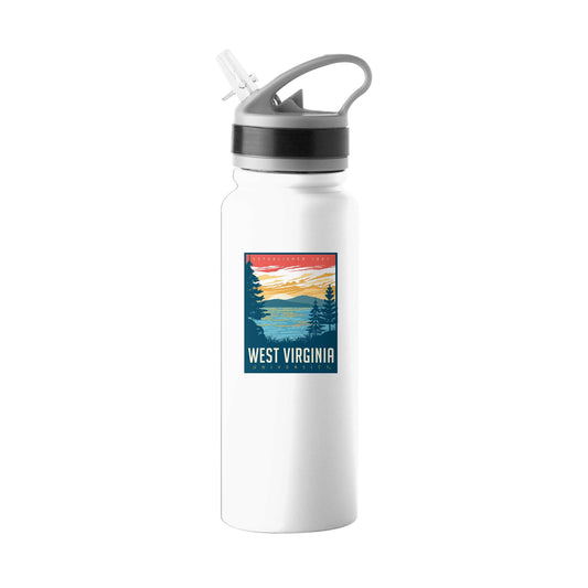 West Virginia 21oz Mountaineers Twist Top Bottle - Logo Brands - Flyclothing LLC