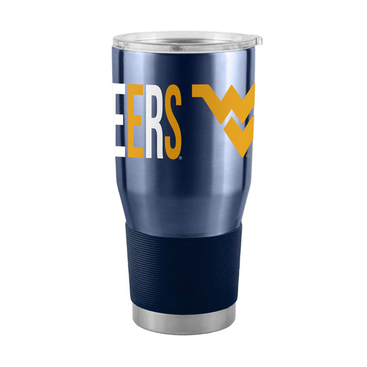 West Virginia Overtime 30 oz Stainless Tumbler - Logo Brands - Flyclothing LLC